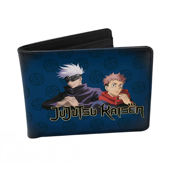 Jujutsu Kaisen Itadori & Gojo Vinyl Wallet