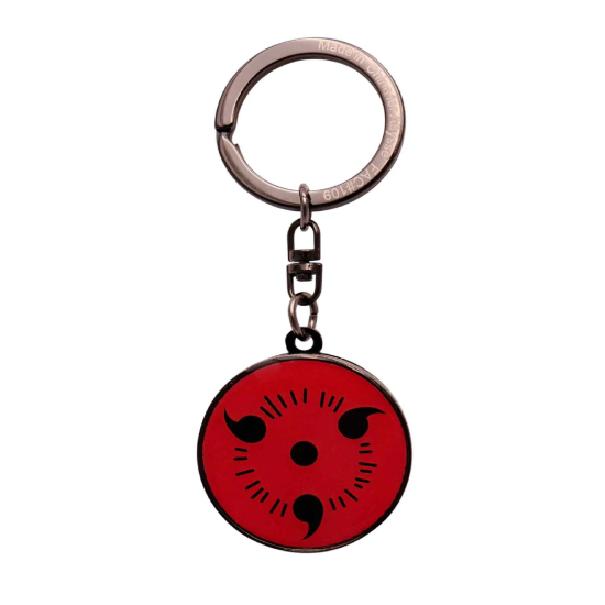 Naruto Sharingan Metal Keychain