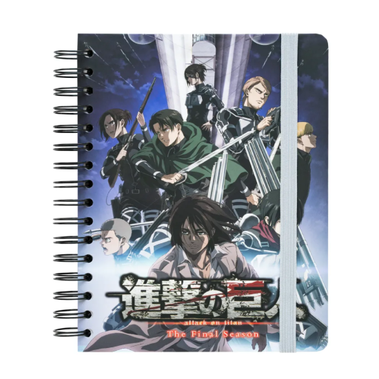 Attack On Titan Final Season Notebook