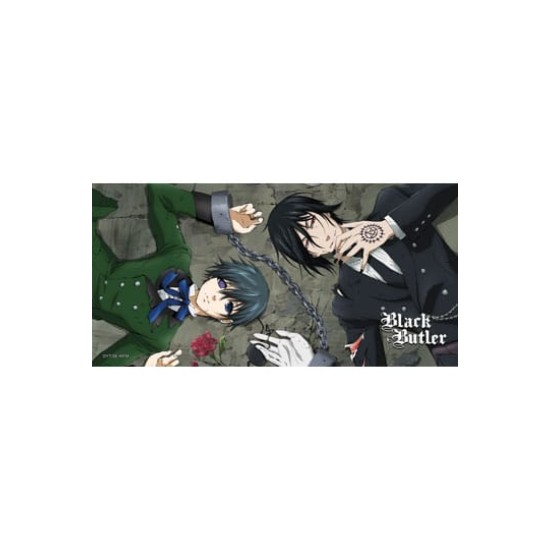 Black Butler Ciel and Sebastian XXL Mousepad