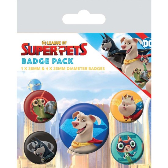 DC League of Super-Pets Activate Badge Pack