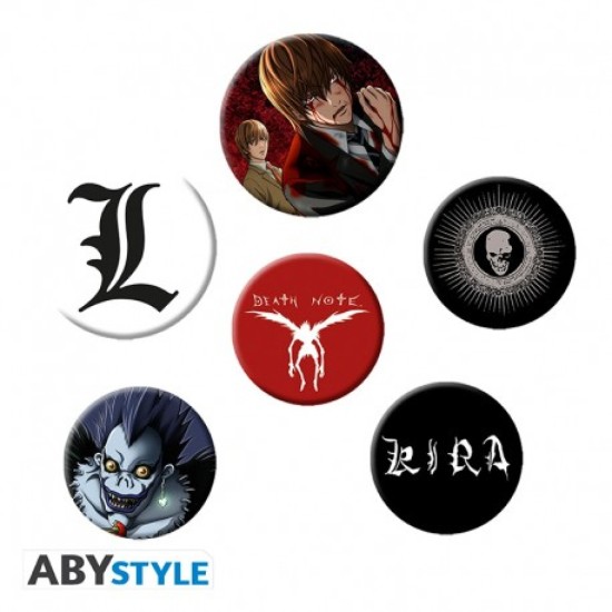 Death Note Badge Pack Mix