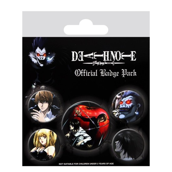 Death Note Badge Pack