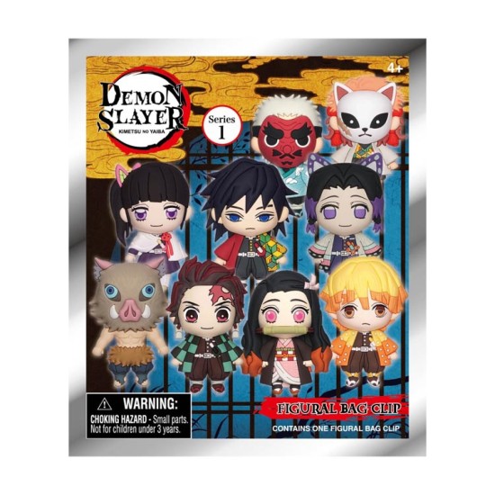 Demon Slayer 3D Collectable Keychain/Bag Clip