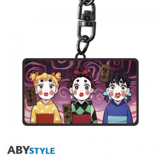 Demon Slayer Keychain Sumiko, Zenko & Inoko