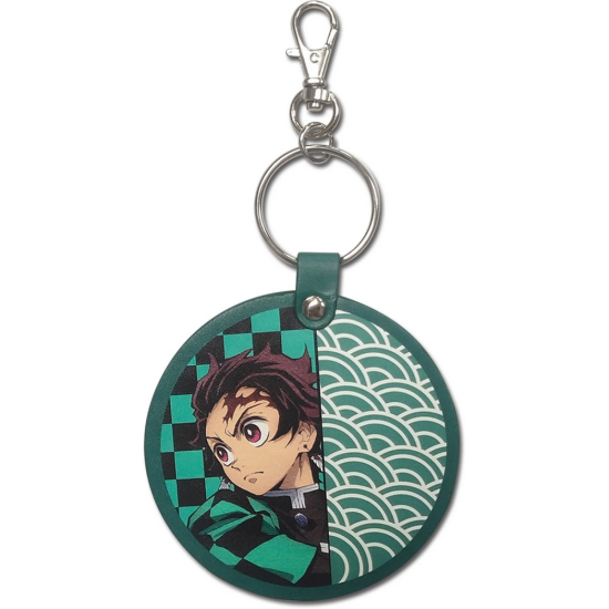 Demon Slayer PU Keychain Tanjiro Circle