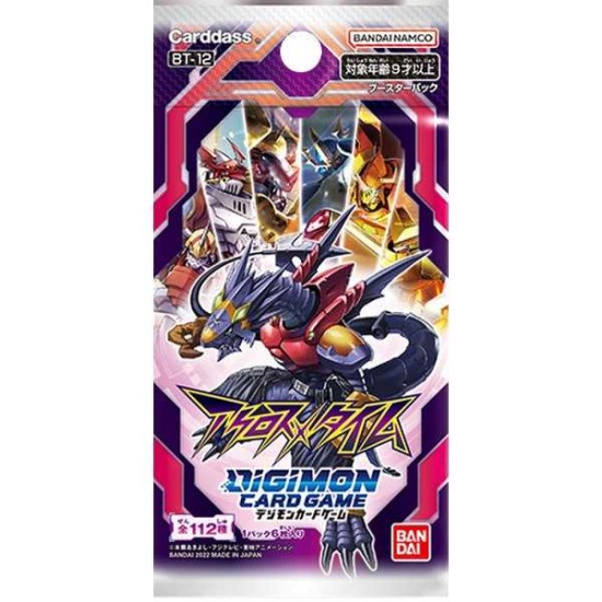 Digimon Card Game Across Time (BT12)