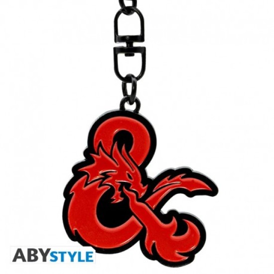 Dungeons & Dragons Keychain Ampersand Logo