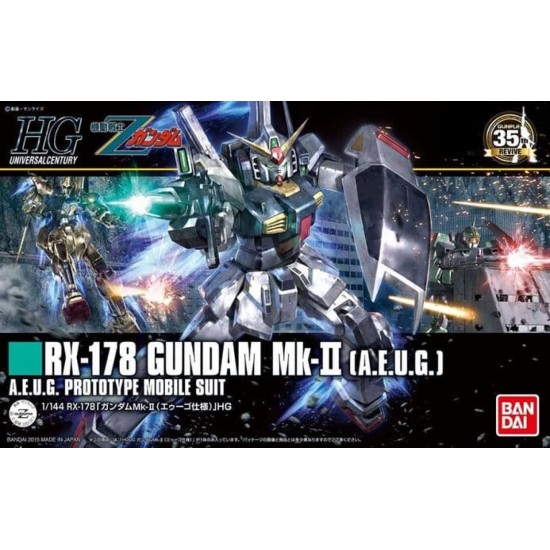 Gunpla HG UC 1/144 RX-178 Gundam Mk-II [A.E.U.G.] (Revive Ver.)