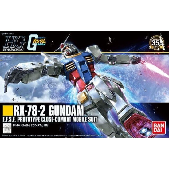 Gunpla HG UC 1/144 RX-78-2 Gundam (Revive Ver.)