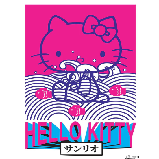 Hello Kitty Tokyo Rebel Maxi Poster