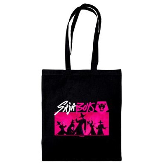 K-Pop Demon Hunters Saja boys Collector Black Tote Bag