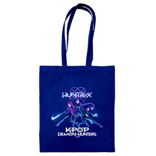 K-Pop Demon Hunters Trio Collector Navy Blue Tote Bag