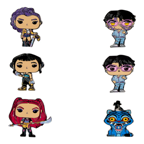 Loungefly Blind Box Enamel Pins K-Pop Demon Hunters