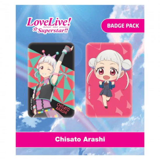 Love Live Superstar Chisato Arashi Badge Pack