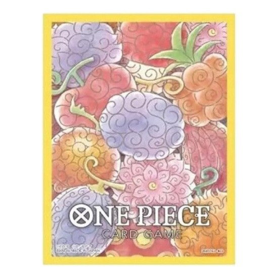 One Piece Card Game Official Sleeve 4 Devil Fruits 