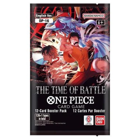 One Piece Card The Time Of Battle OP-16 Booster Pack