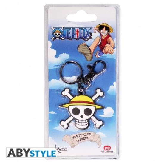 One Piece Keychain Skull Luffy
