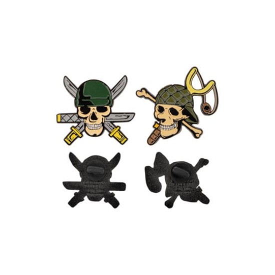 One Piece Pins 2-Pack Zoro & Usopp