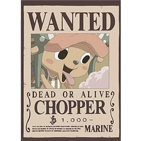 One Piece Wanted Chopper Maxi Poster