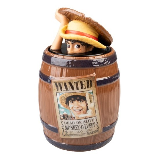 One Piece Wanted Monkey D. Luffy Cookie Jar