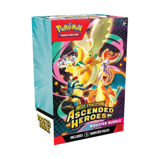 Pokemon Mega Evolution Ascended Heroes Booster Bundle