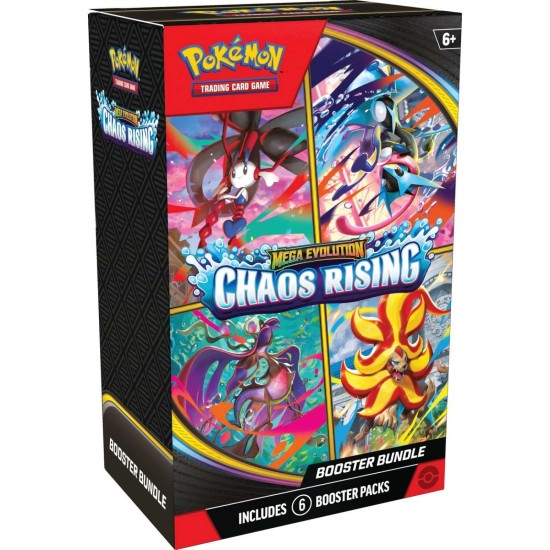 Pokemon Mega Evolution Chaos Rising Booster Bundle