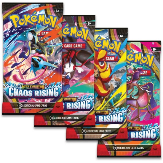 Pokemon Mega Evolution Chaos Rising Booster Pack