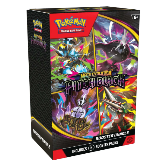 Pokemon Mega Evolution Pitch Black Booster Bundle