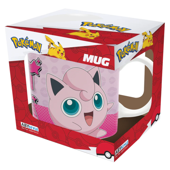 Pokemon Mug Jigglypuff Comic Strip