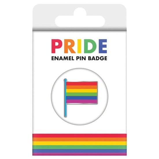 Pride Flag Enamel Pin Badge