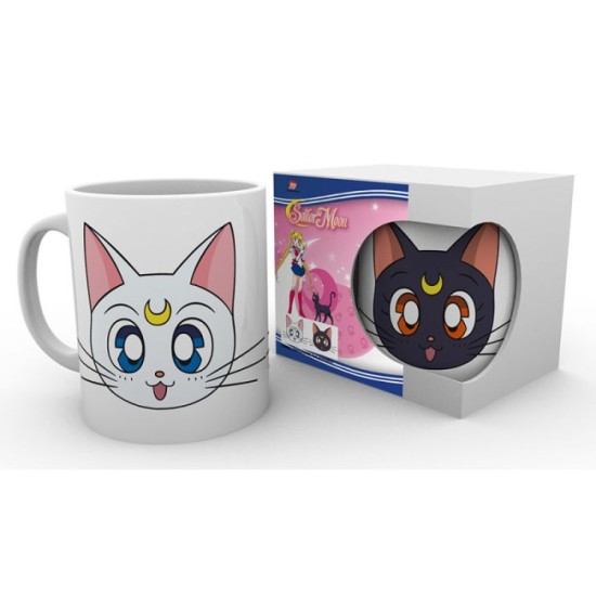 Sailor Moon Mug Luna & Artemis