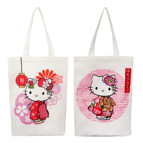 Hello Kitty And Friends Hello Kitty Kimono Tote Bag