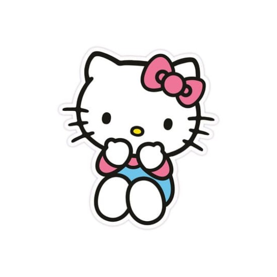 Sanrio Pillow Hello Kitty Blue Pants 36 cm