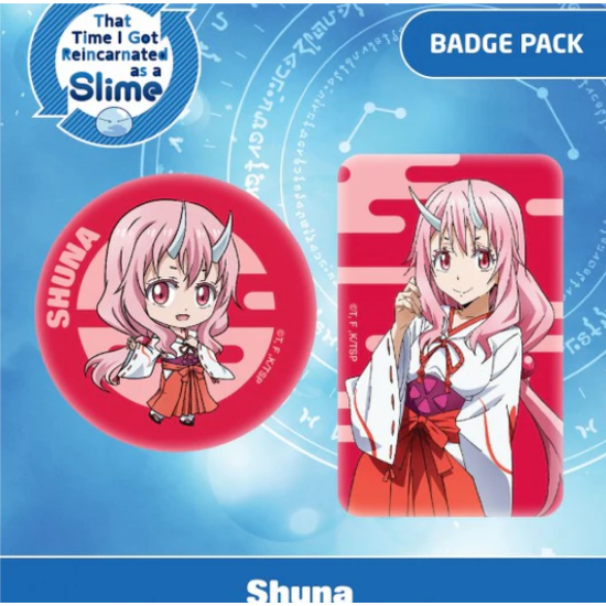 That Time I Got Reincarnated As A Slime Shuna Badge Pack