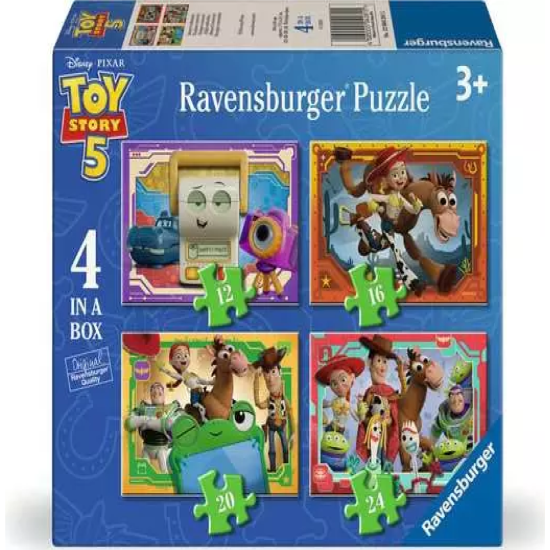 Toy Story 5 Always Connected 4 In A Box Jigsaw Puzzle