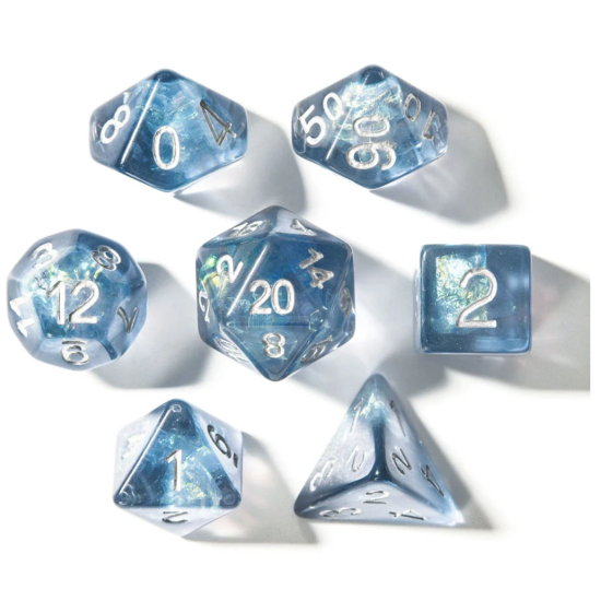 TTD Spectral Chill Soft Edge Dice 7 Piece Set