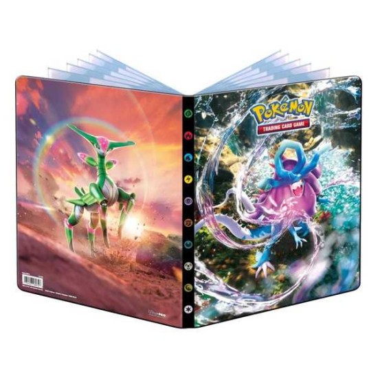 Ultra Pro 9 Pocket Portfolio Binder Pokemon Scarlet & Violet 5 Temporal Forces