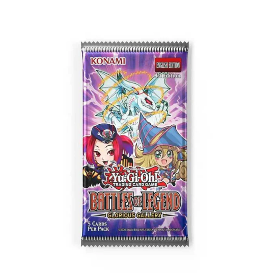Yu-Gi-Oh! Battles Of Legend Glorious Gallery Booster
