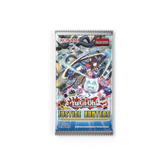 Yu-Gi-Oh! Justice Hunters Booster Pack